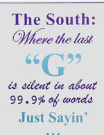 Manual Woodworkers Southern Sayings Signs – Set of Two