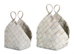 Natural Metasequoia Wood Baskets