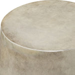Hourglass shape outdoor accent table