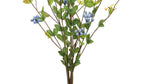 Blue Berry Faux Stem Bundle – 21