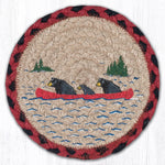 Earth Rugs Cabin Bear Coaster – 7