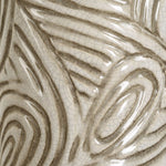 Rustic Blend Ceramic Timber Swirl Vases By Uttermost