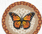 Hand-Stenciled Butterfly Trivet – 10
