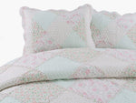 Ruffle Edge Cotton Quilt Set – Farmhouse Bedroom Decor