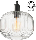 GH11 Contemporary Black Pendant – Sleek Kitchen Island Light
