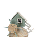 Set of 2 Rustic Coastal Water Wheels – 8.5