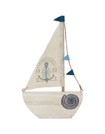 Melrose Wood Sailboat Wall Decor 16.5