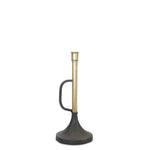 Set of 2 Metal Trumpet Candle Holders – 9.25