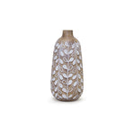 Indoor Decorative Vases with Rustic Leaf Detail