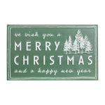 Melrose Rustic Metal Merry Christmas Sentimet Sign 24