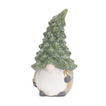 Festive Holiday Gnomes – Set of Two Terra Cotta Figures