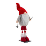 Red & Grey Gnome Skier Set – 14.25