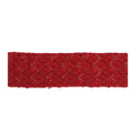 Sequined Red Ribbon (Set of 2) 2.5