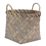 Tan & Brown Wicker Planter and Storage Set (3 Assorted Sizes)