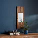 Farmhouse Wooden Wall Mirror – Tall 29