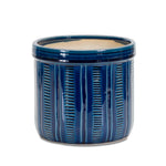 Artisan Etched Terra Cotta Pots – 4.5–7.5