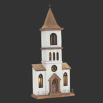 Rustic Church with Interior Lighting – 25