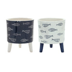 Coastal Fish Planters