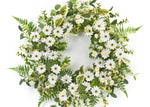 white daisies Wreath