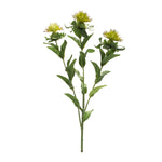 Thistle Decoration Spray Set Green 34.75 Inch Faux Stems By Melrose