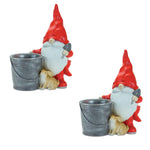 Raincoat Gnome Figurine Set – Spring Decor