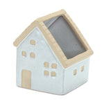 House planter trio porcelain build with 6.25 inch height for decorative greenery By Melrose