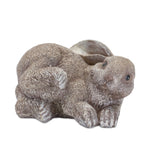 Grey Stone Bunny Figurines Set of 4