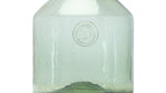 Textured Green Glass Vase 9 Inch Height for Home Styling By Melrose
