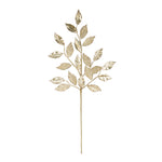 Glittered gold holiday spray for arrangements