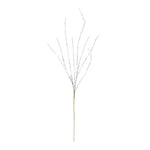 Melrose Flocked Tinsel Branch (Set of 12)