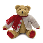 Melrose Vintage Teddy Bear with Coat and Scarf 14