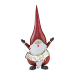 Melrose Metal Gnome with Merry Christmas 27