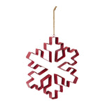 Snowflake Cookie Cutter Ornament (Set of 4)