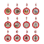 12 days of christmas ornaments