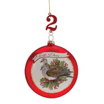numbered christmas ornaments