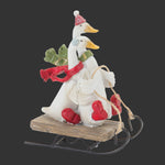 goose figurine christmas