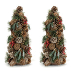 Pine Cone Berry Tree (Set of 2)