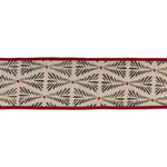 Wired Cotton Ribbon – Black and Beige Tree Pattern – 0.25 in Height 4 in Width By Melrose