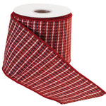Melrose Traditional Plaid Ribbon – Wired 4