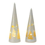 LED Christmas Tree Set – Set of 2, 10