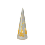LED Glass Tree Tabletop Set – Set of 2, 10