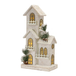 Melrose LED Lighted Winter House Display 21