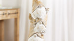 Indoor Gnome Stack Figurine Set of 1 – Resin – 23.25 Inch Height – By Melrose
