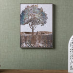 Nature Scene Wall Art Print – Plastic MDF Frame – 15.5 Inch Height – By Melrose