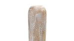 Cylindrical Wood Floor Vase – 23.5