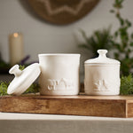 Cow and Chicken Kitchen Canister Set – Farmhouse Style