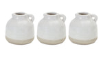 Neutral Farmhouse Bud Vase Trio – Stoneware