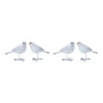 Weathered Bird Figurine (Set of 4)