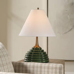 Uttermost McKay Decorative Table Lamp with Unique Ribbed Texture