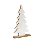 Neutral Wood Tabletop Tree Decor Set